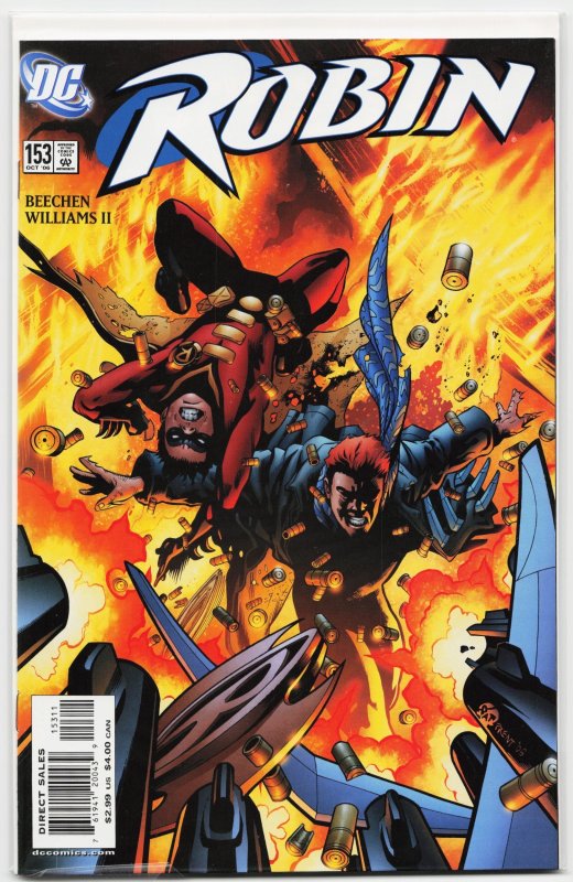 Robin #153 (DC Comics, 2006), raw, ungraded comic book — front cover