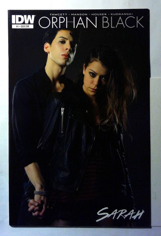 Orphan Black #1 (IDW Publishing, 2015), raw, ungraded comic book — front cover