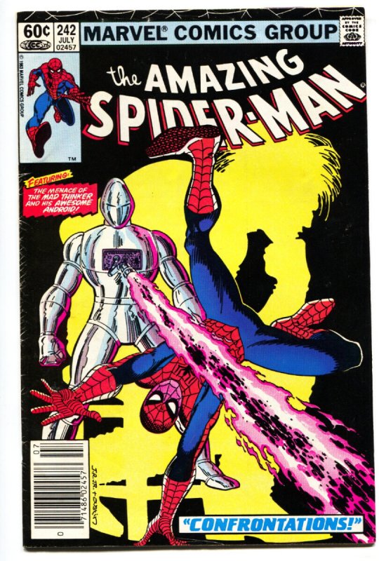 Amazing Spider-Man #242 - 1983 - Marvel - FN+ - Comic Book (Marvel Comics, 1983), raw comic book in FN+ condition — front cover