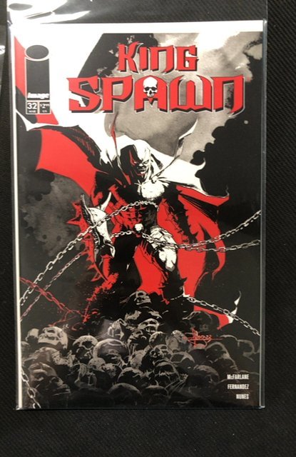 King Spawn #32 (Image Comics, 2024), raw, ungraded comic book — front cover