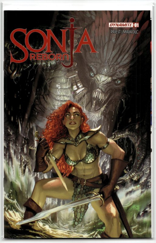 Sonja Reborn #1 (Dynamite Entertainment, 2025), raw, ungraded comic book — front cover