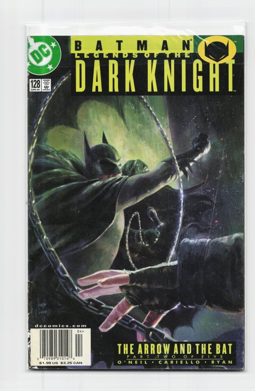 Batman: Legends of the Dark Knight #128 (DC Comics, 2000), raw, ungraded comic book — front cover