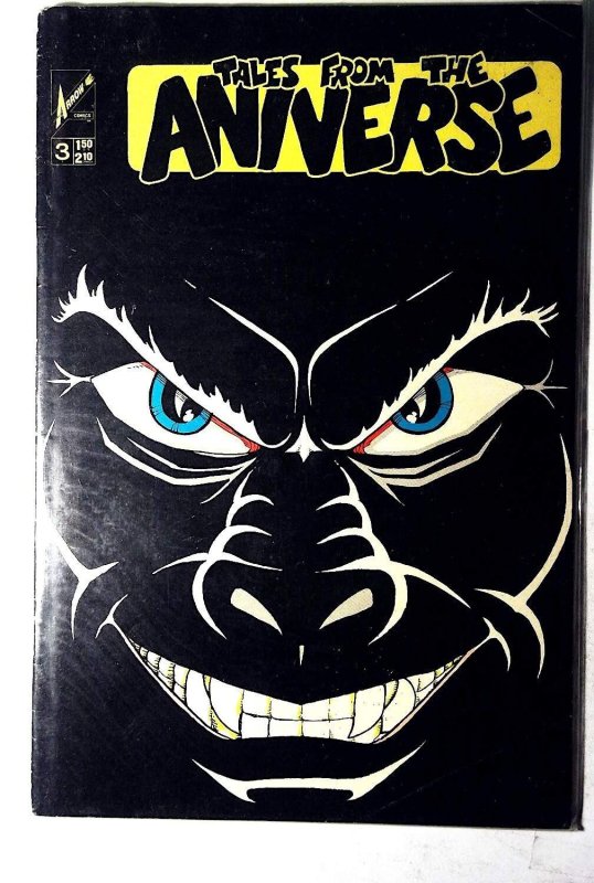 Tales from the Aniverse #3 (1986), raw, ungraded comic book — front cover