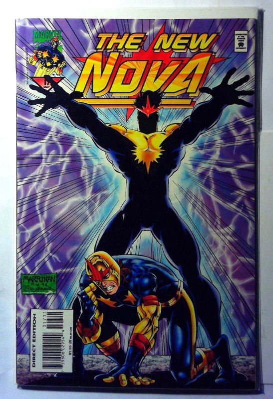 Nova 2nd Series #17 (Marvel Comics, 1995), raw, ungraded comic book — front cover