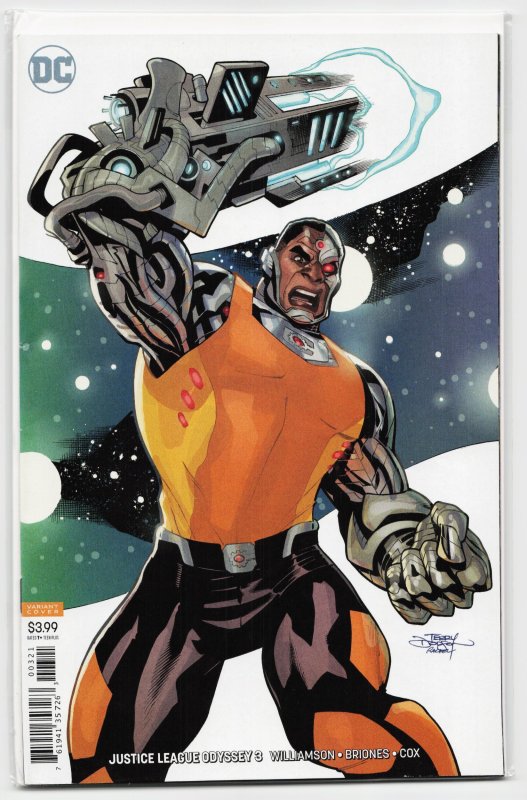 Justice League Odyssey #3 (2019), raw, ungraded comic book — front cover