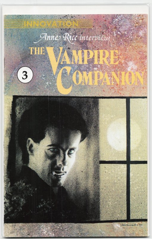 Vampire Companion #3, raw, ungraded comic book — front cover