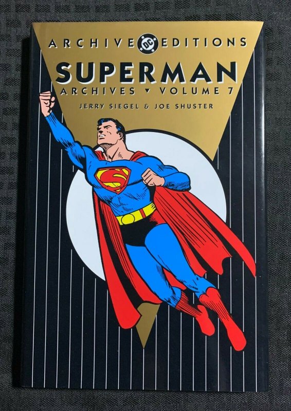 2006 Superman Archives v.7 Hc/dj Nm-/fvf 1st DC / Fisherman Collection (DC Comics, 2006), raw comic book in NM- condition — front cover