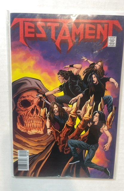 Rock & Roll Biographies: Testament (2019) (2019), raw, ungraded comic book — front cover