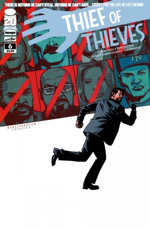 Thief of Thieves #6 (Image Comics, 2012), raw comic book in VF/NM condition — front cover