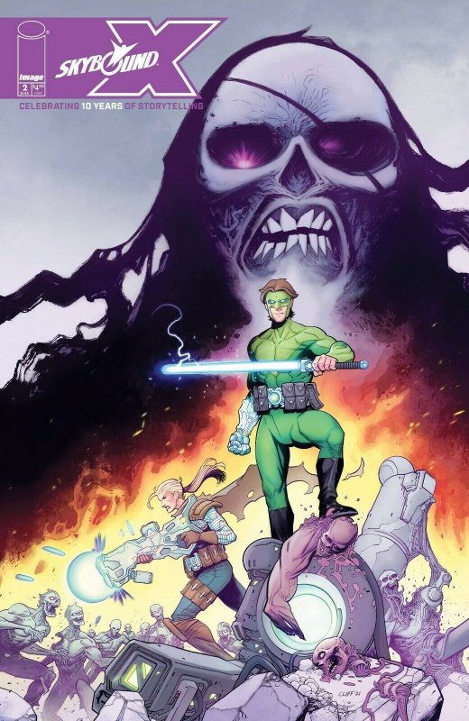 Skybound X #2 (Image Comics, 2021), raw, ungraded comic book — front cover