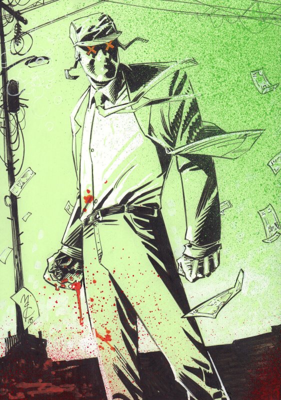 Dead Rabbit Commission - 2018 Signed art by John McCrea (2018), raw, ungraded comic book — front cover