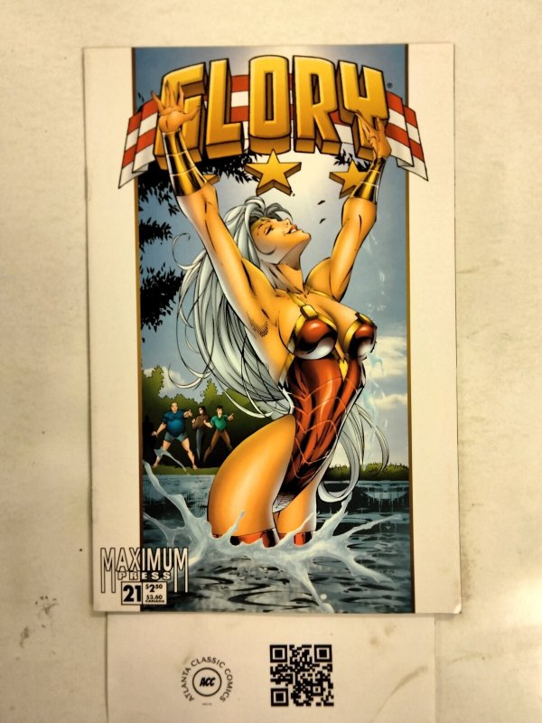 Glory #21 (Image Comics), raw comic book in NM condition — front cover