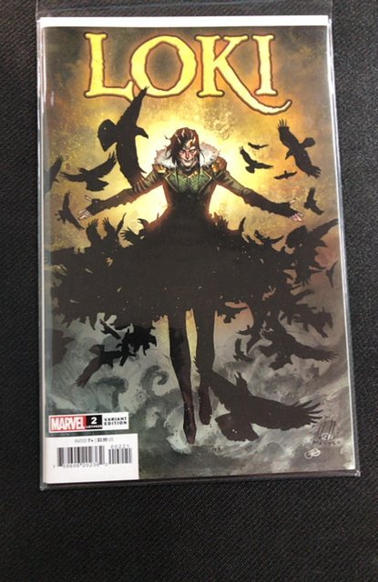 Loki #2 (2023), raw, ungraded comic book — front cover