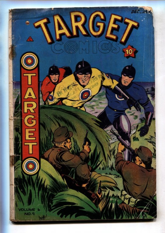 Target Vol.6 #9, raw, ungraded comic book — front cover