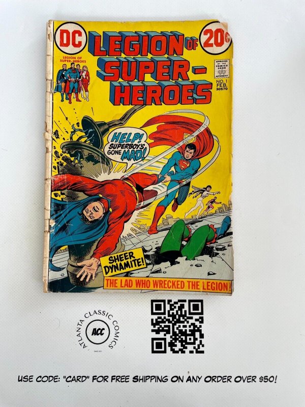 Legion of Super-Heroes #1 (DC Comics, 2026), raw comic book in GD condition — front cover