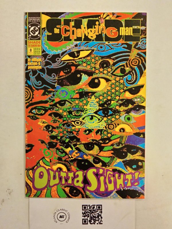 Shade the Changing Man #8 (DC Comics, 1978), raw comic book in NM condition — front cover