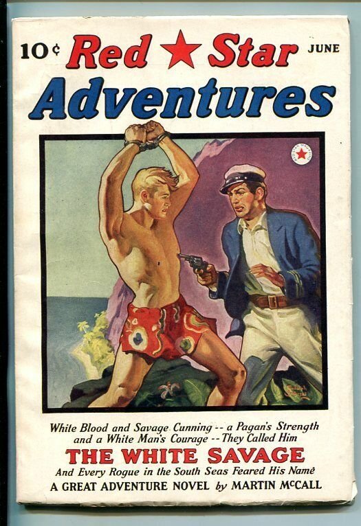 Red Star Adventures #1 (1940), raw, ungraded comic book — front cover