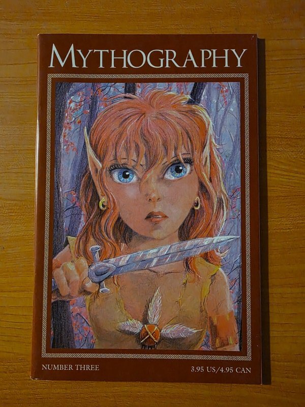 Mythography #3 (1997), raw comic book in NM condition — front cover