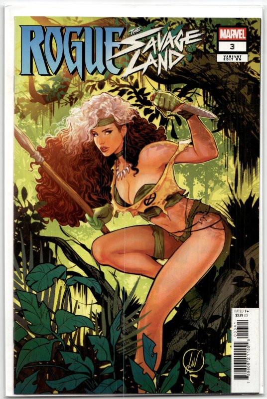 Rogue & the Savage Land #3 (2022), raw, ungraded comic book — front cover