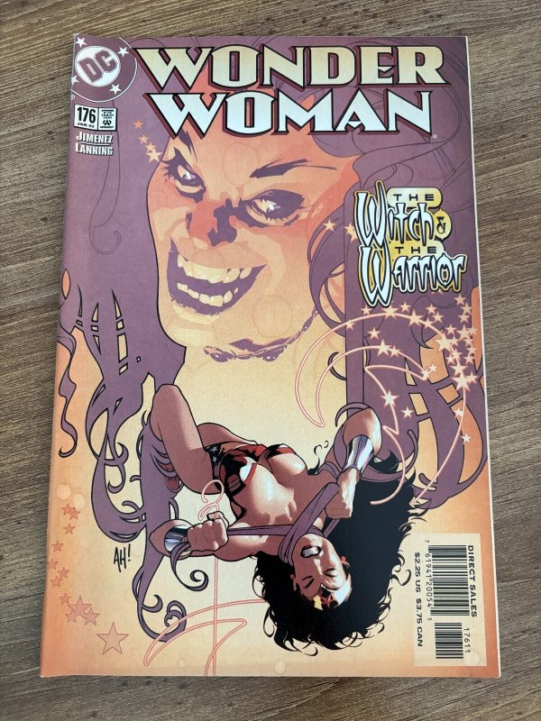 Wonder Woman #176 (DC Comics, 1968), raw comic book in NM condition — front cover