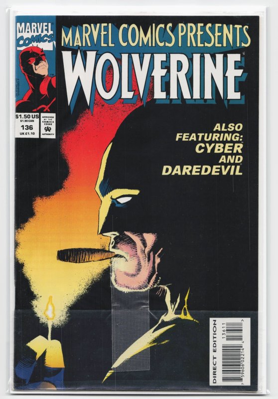 Presents #136 (Marvel Comics, 1993), raw, ungraded comic book — front cover