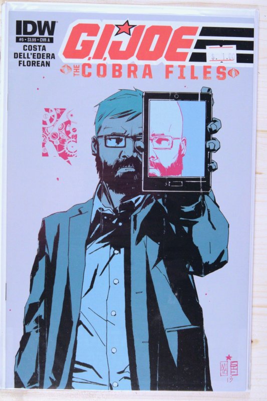 G.I. Joe: The Cobra Files #5 (IDW Publishing, 2013), raw comic book in NM 9.4 condition — front cover