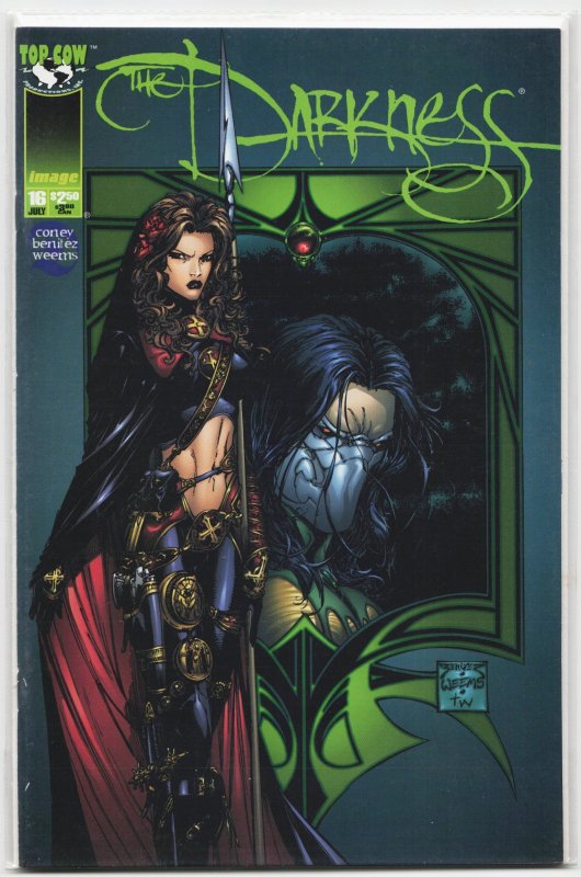 The Darkness #16 (Top Cow, 1998), raw, ungraded comic book — front cover
