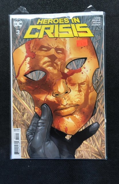 Heroes in Crisis #3 (2019), raw, ungraded comic book — front cover