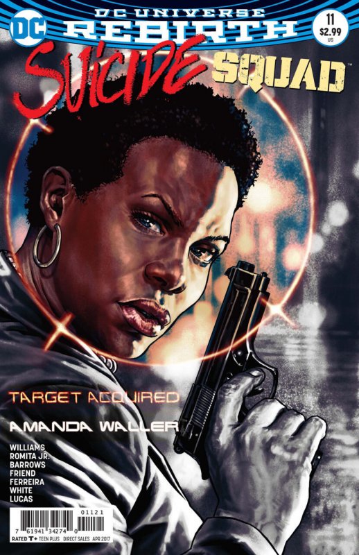 Suicide Squad #11 (DC Comics, 2016), raw comic book in VF/NM condition — front cover