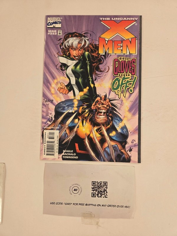 Uncanny X-Men #353 (Marvel Comics, 1998), raw comic book in NM condition — front cover