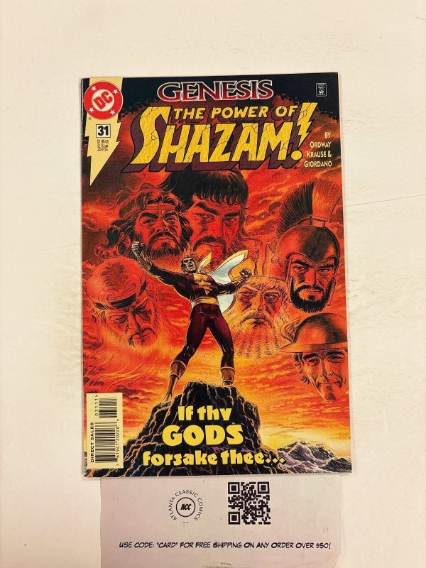 Power of Shazam #31 (DC Comics), raw comic book in NM condition — front cover