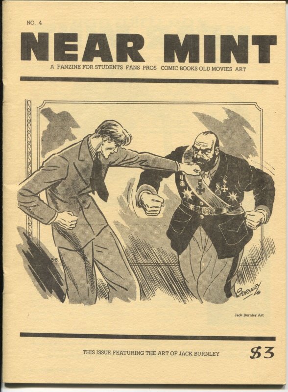 Near Mint #4 (1980), raw comic book in VF condition — front cover