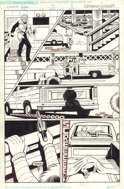 Child's Play #7 (1991), raw, ungraded comic book — front cover