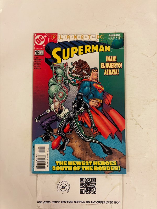 Superman Annual #12 (DC Comics), raw comic book in NM condition — front cover