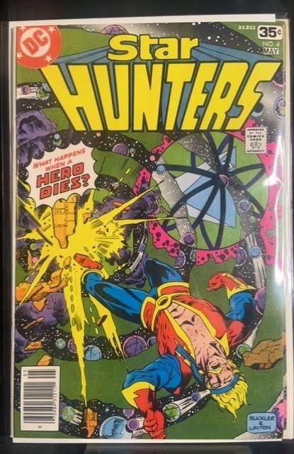 Star Hunters #4 (DC Comics, 1978), raw, ungraded comic book — front cover