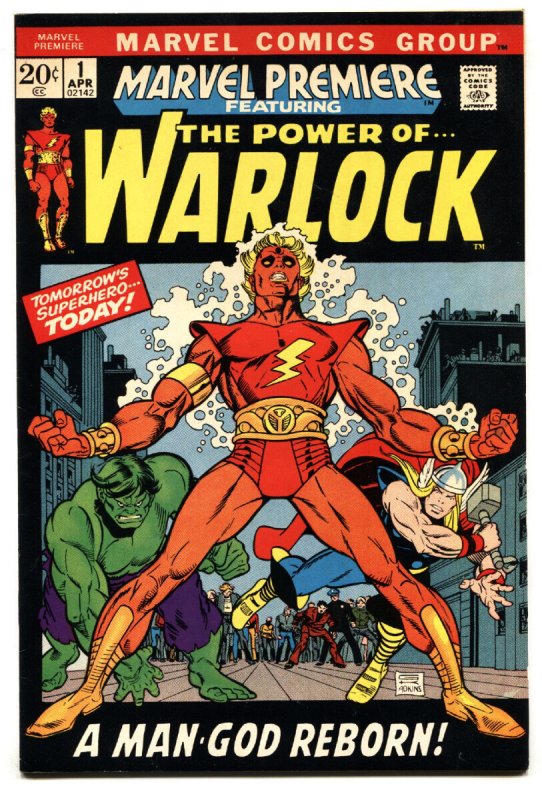Marvel Premiere #1 - 1971 - Marvel - VF- - Comic Book (Marvel Comics, 1971), raw comic book in VF- condition — front cover