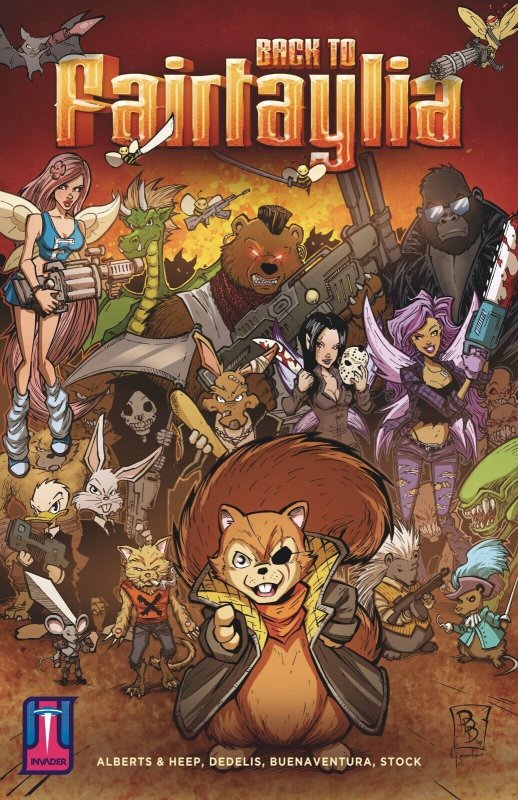 Back to Fairtaylia #1 (2022), raw, ungraded comic book — front cover