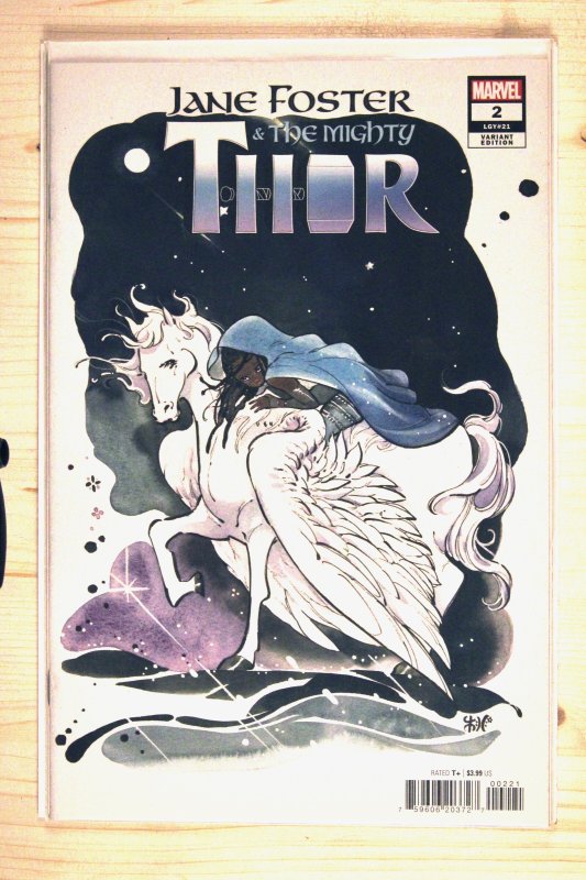 Jane Foster & the Mighty Thor #2 (Marvel Comics, 2022), raw comic book in NM+ 9.6 condition — front cover