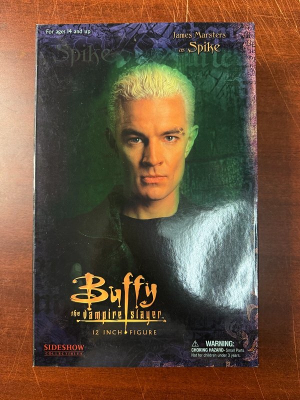 Spike Buffy the Vampire Slayer Sideshow Collectibles Action Figure 2004 TB3 (2004), raw, ungraded comic book — front cover