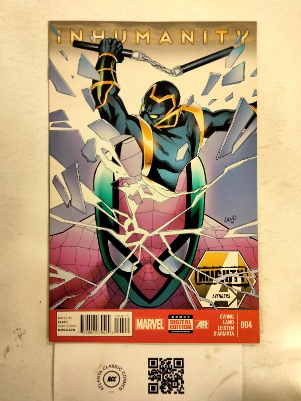 Mighty Avengers #4 (Marvel Comics), raw comic book in NM condition — front cover