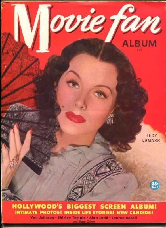 Mag: Movie Fan Album-Wint 1946-Hedy Lamar-Bing Crosby-Southern States Pedigre... (1946), raw, ungraded comic book — front cover