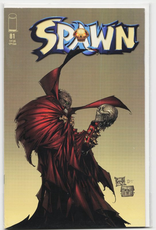 Spawn #81 (Image Comics, 1999), raw, ungraded comic book — front cover