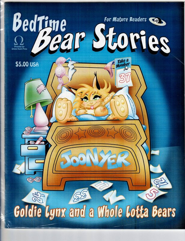 Bedtime Bear Stories, raw, ungraded comic book — front cover