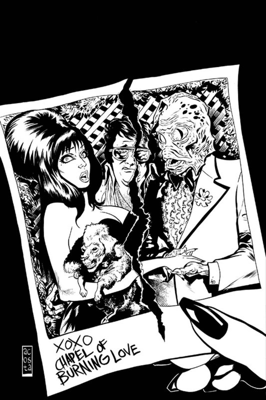 Shape of Elvira #4 (Dynamite Entertainment, 2019), raw, ungraded comic book — front cover