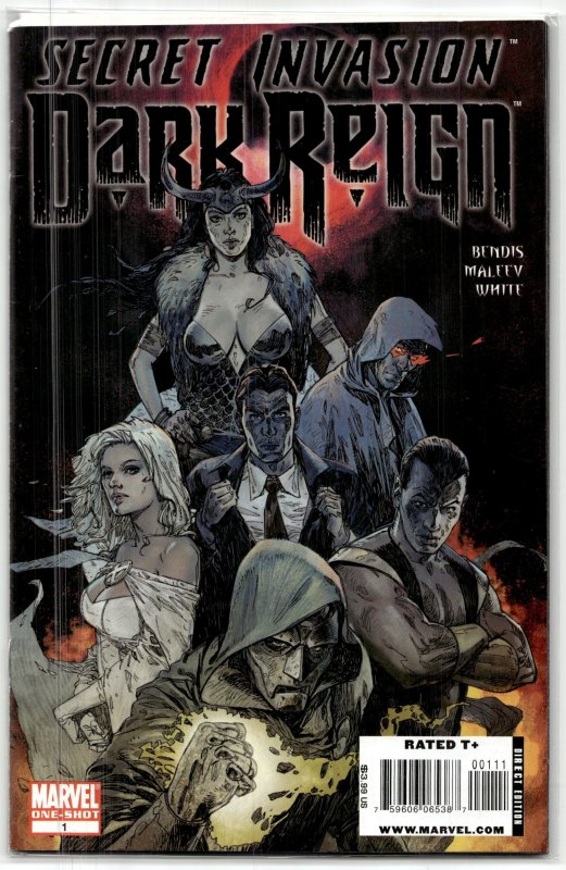 Secret Invasion: Dark Reign (2009) (Marvel Comics, 2009), raw, ungraded comic book — front cover