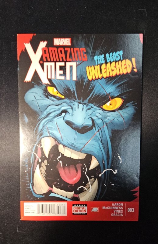Amazing X-Men #3 (Marvel Comics, 1995), raw comic book in NM condition — front cover