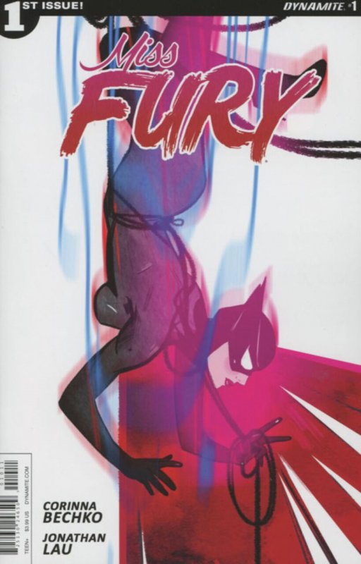 Miss Fury #1 (Dynamite Entertainment, 2016), raw comic book in VF/NM condition — front cover