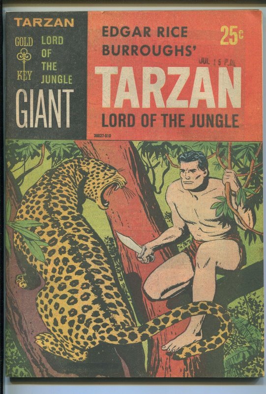 Tatrzan Lord of the Jungle #1 (Gold Key Comics, 1965), raw, ungraded comic book — front cover