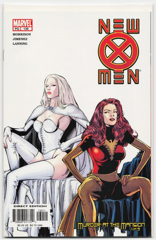 New X-Men #139 (Marvel Comics, 2003), raw, ungraded comic book — front cover