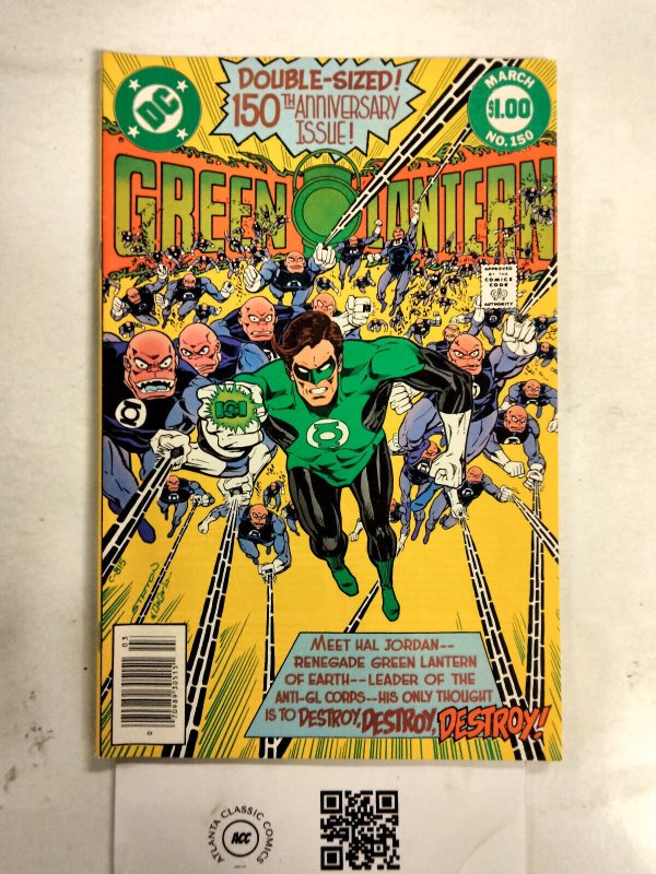 Green Lantern #150 (DC Comics), raw comic book in NM condition — front cover